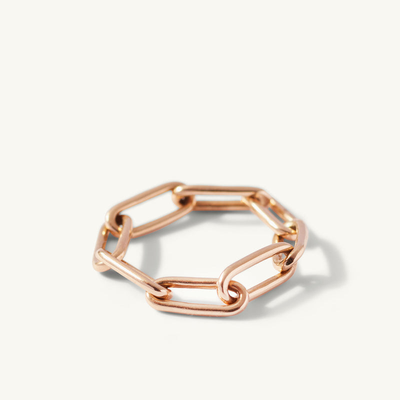 Paperclip Chain Ring